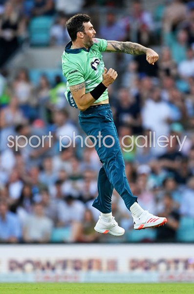Reece Topley Oval Invincibles v Manchester Originals Hundred 2021