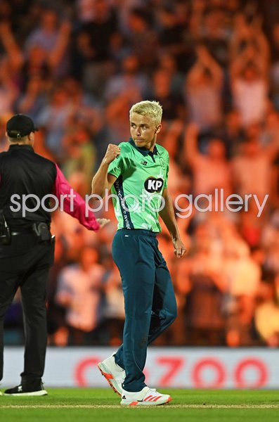 Sam Curran Oval Invincibles v Manchester Originals Hundred 2021