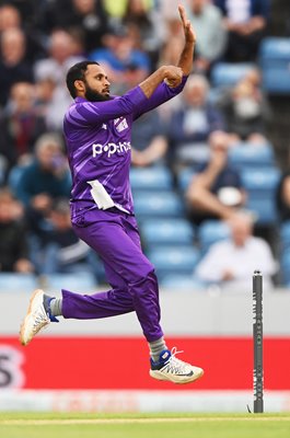 Adil Rashid Northern Superchargers bowls v Welsh Fire Hundred 2021