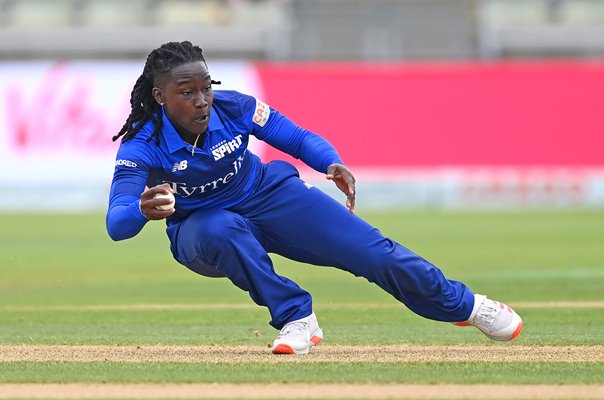 Deandra Dottin London Spirit v Birmingham Phoenix Hundred 2021