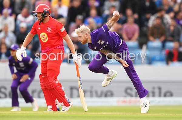 Ben Stokes Northern Superchargers bowls v Welsh Fire Hundred 2021