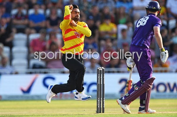 Rashid Khan Trent Rockets v Northern Superchargers Hundred 2021
