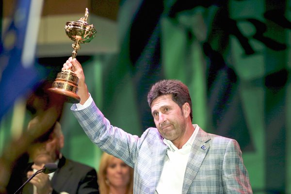 Jose Maria Olazabal 2012 Ryder Cup Winning Captain