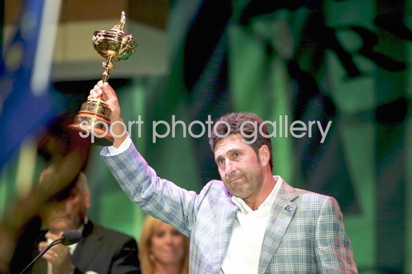 Jose Maria Olazabal 2012 Ryder Cup Winning Captain