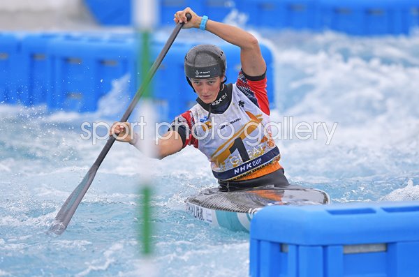 Mallory Franklin Great Britain Canoe Slalom NHK Trophy 2019
