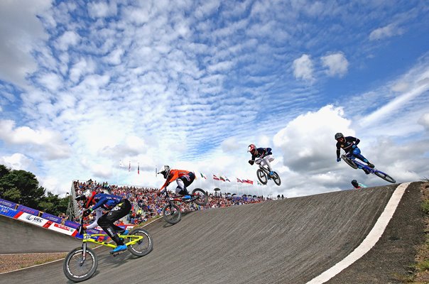 Kye Whyte Great Britain BMX European Championships Glasgow 2018 