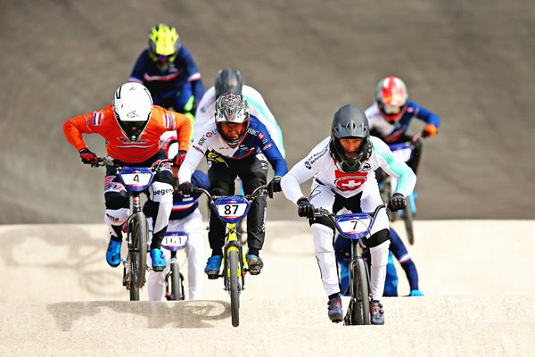 Kye Whyte Great Britain BMX European Championships Silver Glasgow 2018 