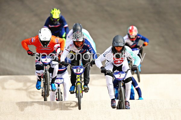 Kye Whyte Great Britain BMX European Championships Silver Glasgow 2018 