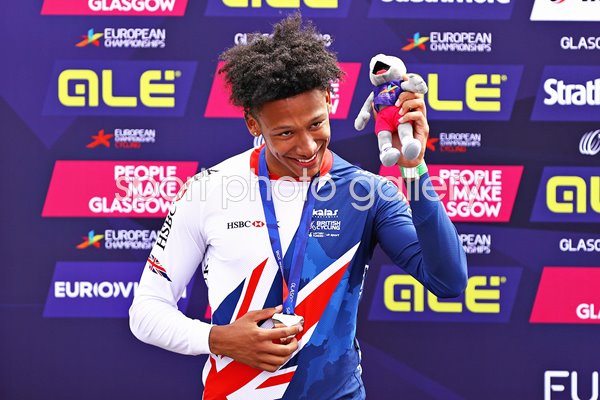 Kye Whyte Great Britain European Championships Silver Glasgow 2018 