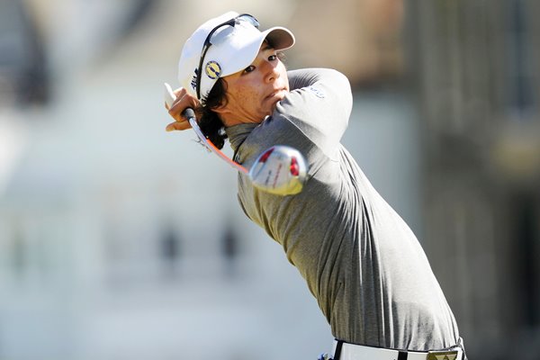 Ryo Ishikawa in action at St Andrews - Open 2010