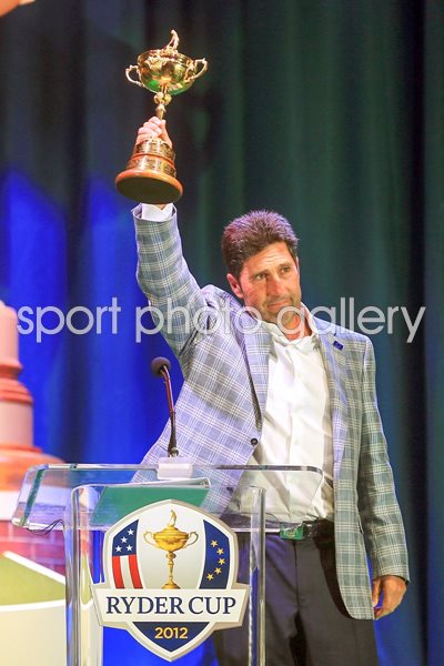 Jose Maria Olazabal 2012 Ryder Cup Winning Captain