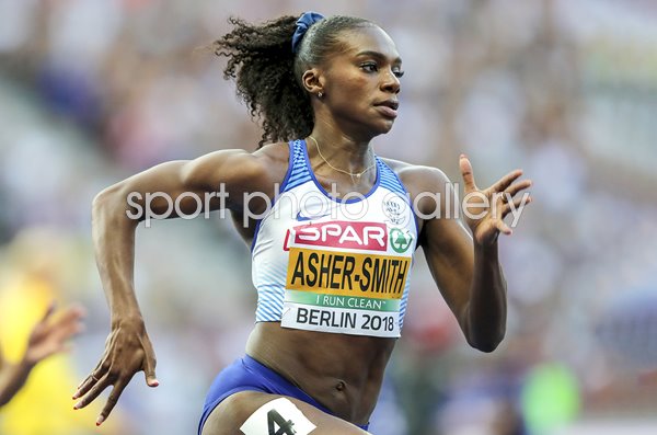 Dina Asher-Smith Great Britain 200m European Athletics Berlin 2018