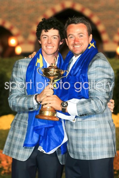 Rory McIlroy and Graeme McDowell Ryder Cup 2012