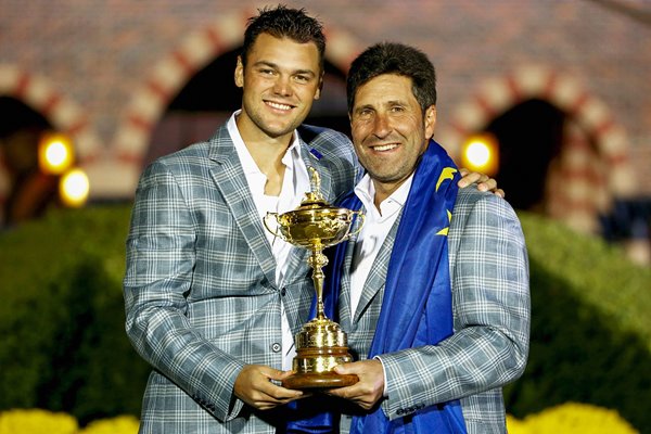 Martin Kaymer and Jose Maria Olazabal Ryder Cup 2012