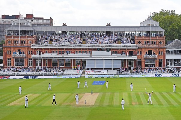 Joe Root England celebrates century v India Lord's Test 2021