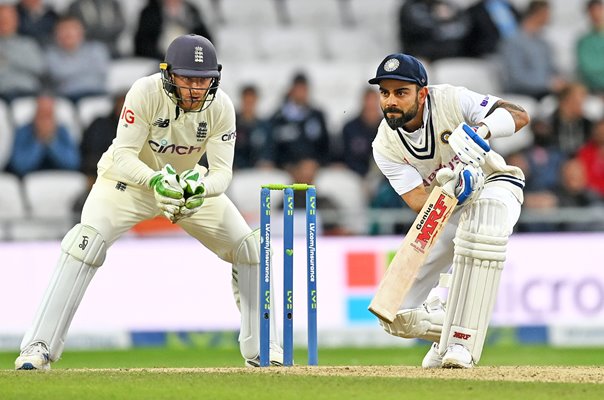 Virat Kohli India v Jos Buttler England Headingley Test 2021
