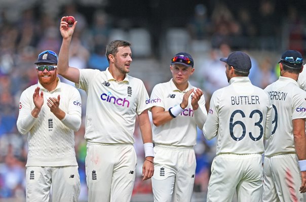 Ollie Robinson England v India 5 wickets Headingley 2021