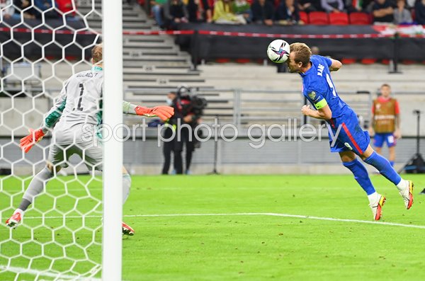 Harry Kane England scores v Hungary 2022 FIFA World Cup Qualifier