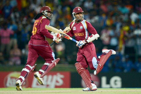 Samuels and Gayle West Indies World T20 2012