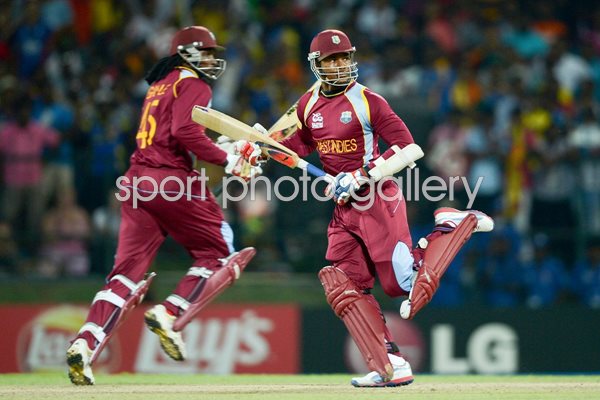 Samuels and Gayle West Indies World T20 2012