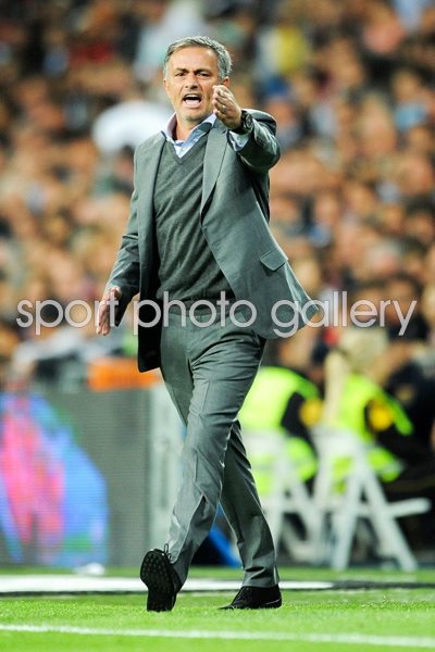 Jose Mourinho Real Madrid portrait 2012