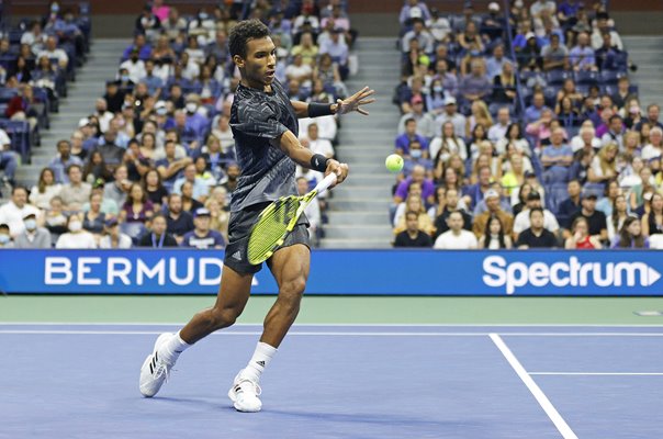 Felix Auger-Aliassime Canada Forehand US Open New York 2021