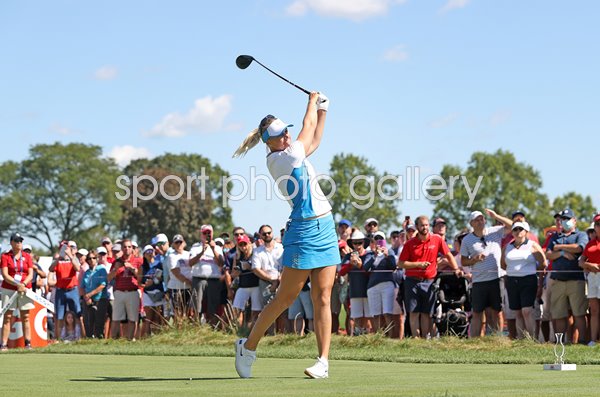 Anna Nordqvist Team Europe Final Day Singles The Solheim Cup 2021