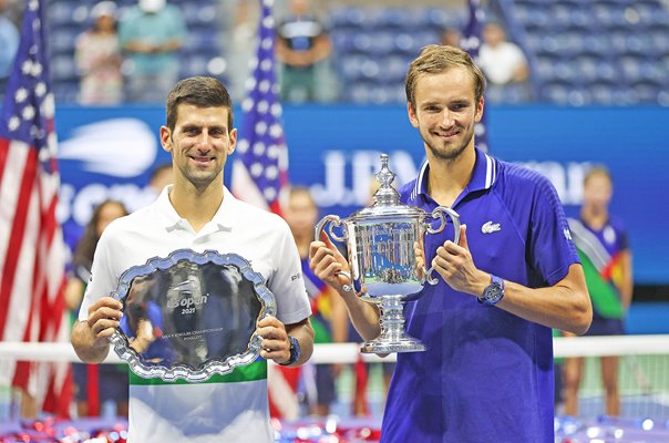 Novak Djokovic runner up & Daniil Medvedev champion US Open 2021