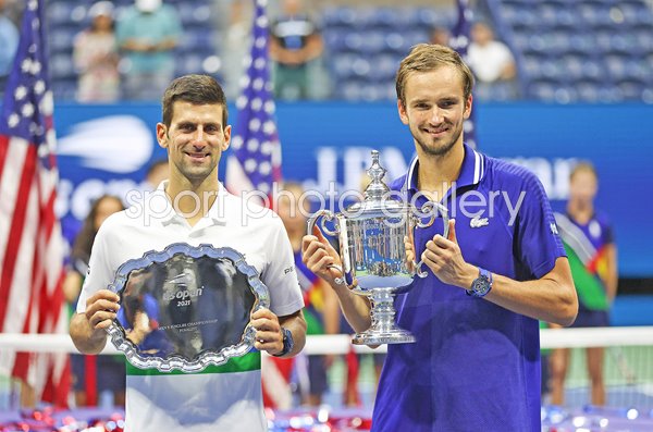Novak Djokovic runner up & Daniil Medvedev champion US Open 2021