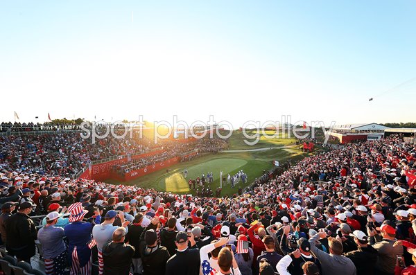 Sergio Garcia Europe Opening Tee Shot Day 1 Ryder Cup 2020