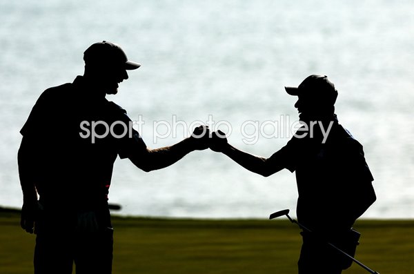 Dustin Johnson & Collin Morikawa USA Day 1 Foursomes Ryder Cup 2020