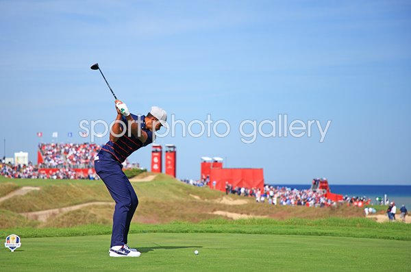 Tony Finau USA 6th Tee Day 1 Fourballs Ryder Cup 2020