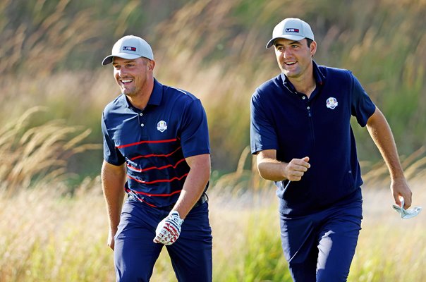 Bryson DeChambeau & Scottie Scheffler USA Day 1 Ryder Cup 2020