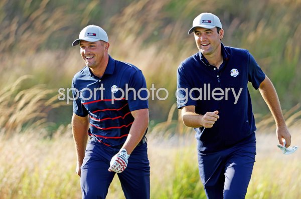 Bryson DeChambeau & Scottie Scheffler USA Day 1 Ryder Cup 2020
