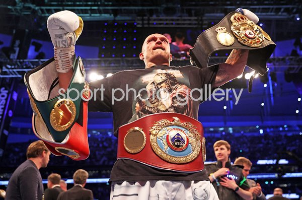 Oleksandr Usyk Ukraine Heavyweight World Champion London 2021