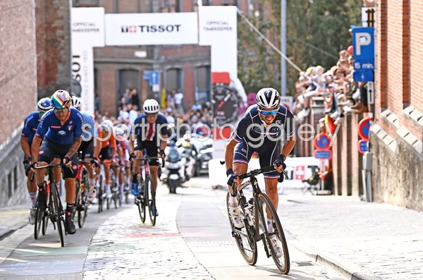 Julian Alaphilippe France attacks Road World Championships 2021 