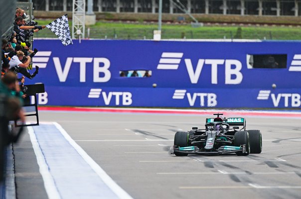 Lewis Hamilton Great Britain wins 100th Grand Prix Russia 2021