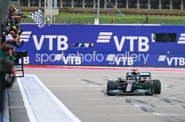 Lewis Hamilton Great Britain wins 100th Grand Prix Russia 2021