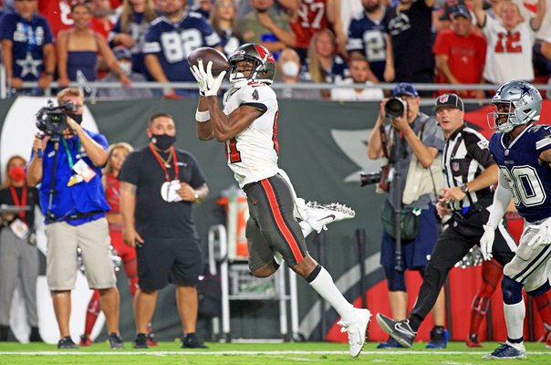 Antonio Brown Tampa Bay Touchdown catch v Dallas Cowboys 2021