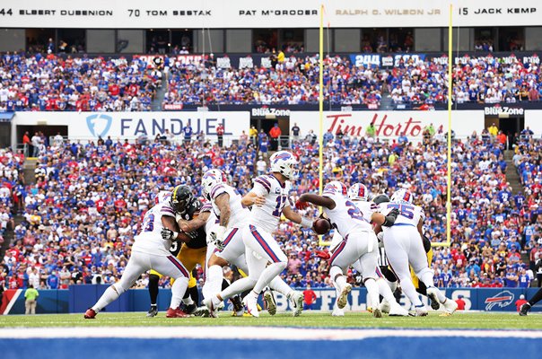 Josh Allen Buffalo Bills v Pittsburgh Steelers Highmark Stadium 2021