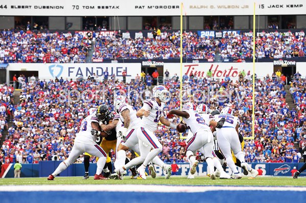 Josh Allen Buffalo Bills v Pittsburgh Steelers Highmark Stadium 2021