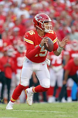 Quarterback Patrick Mahomes Kansas City Chiefs v Cleveland 2021