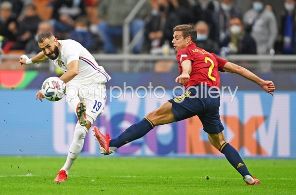 Karim Benzema France scores Nations League Final 2021
