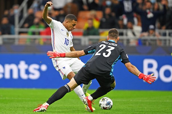 Kylian Mbappe France scores winner Nations League win 2021