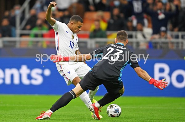 Kylian Mbappe France scores winner Nations League win 2021