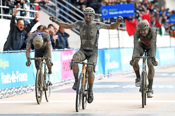 Sonny Colbrelli Italy wins Paris Roubaix 2021 