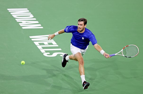 Cameron Norrie Great Britain Forehand Indian Wells Final 2021