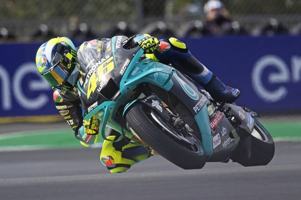 Valentino Rossi Italy French Moto GP Le Mans 2021