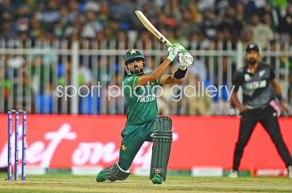 Babar Azam Pakistan v New Zealand T20 World Cup Dubai 2021