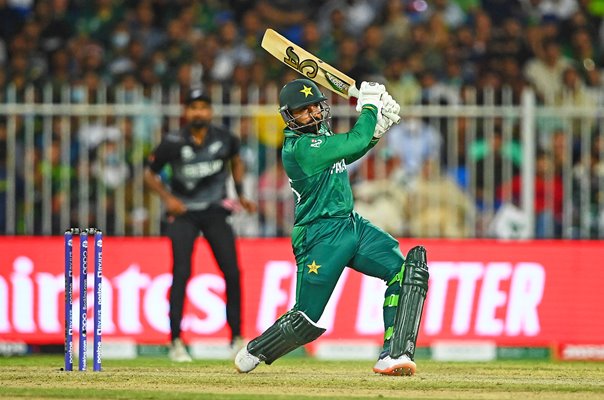 Asif Ali Pakistan v New Zealand T20 World Cup Dubai 2021